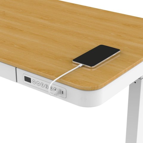 Biurko ACTIVEJET z el.reg.wys. 120x60 ET119S bi/dąd