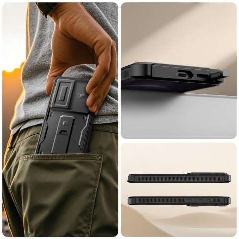 Etui pokrowiec na Samsung Galaxy S26 Ultra Kevlar Cam+ - czarny