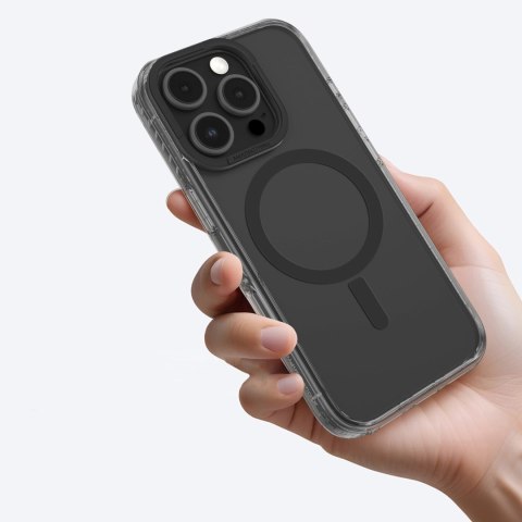Etui silikonowe do iPhone 16 Pro Max Titan Pro Mag Case - czarne