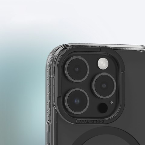 Etui silikonowe do iPhone 16 Pro Max Titan Pro Mag Case - czarne