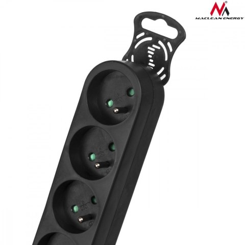 Listwa zasilająca 4g 1,4m MCE180 2300W czarna