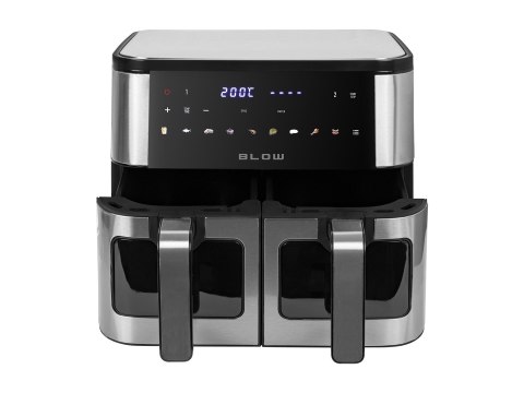 AIR FRYER frytkownica beztłuszczowa BLOW 2500W 9L dwukomorowa