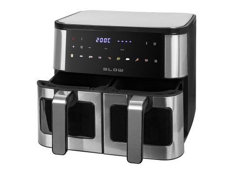 AIR FRYER frytkownica beztłuszczowa BLOW 2500W 9L dwukomorowa