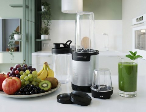 Blender sportowy do mielenia Esperanza NUTRI BOMB EKM030 (900W; kolor czarno-srebrny)