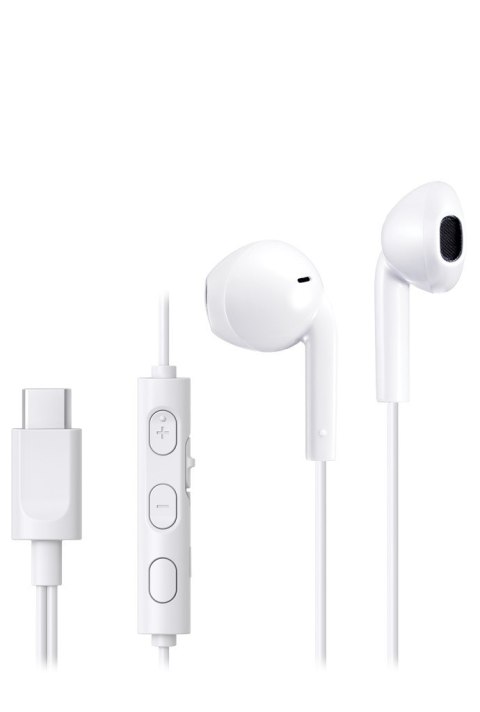 Słuchawki douszne JVC HA-FR17UC USB-C Białe