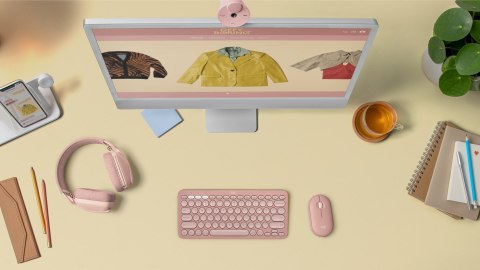 Mysz Logitech Pebble 2 M350s Pink