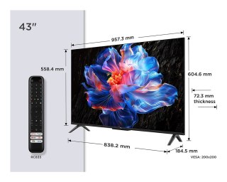 Telewizor 43" TCL 43P6K