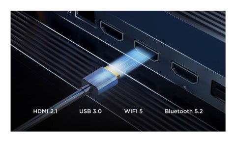 Telewizor TCL 55P7K QLED 55'' 4K Ultra HD Google TV Dolby Atmos DVB-T2 Metaliczny