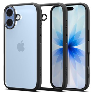 Etui case plecki na iPhone 17 Ultra Hybrid - czarny mat