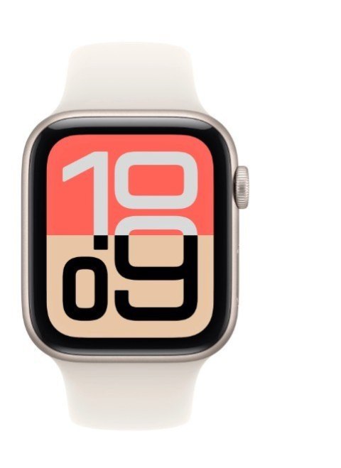 Watch SE 3 GPS+Cellular koperta 40 mm z aluminium w kolorze księżycowej poświaty, pasek sportowy w kolorze księżycowej poświaty 