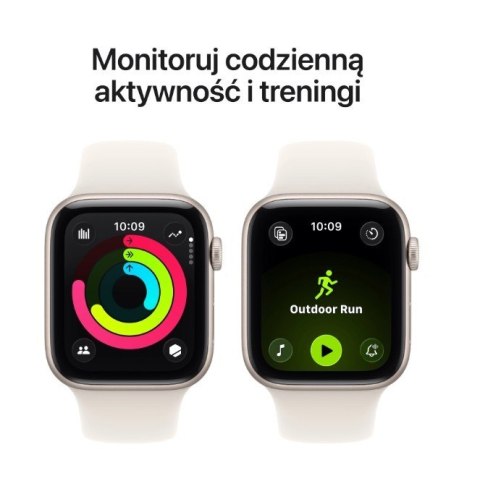 Watch SE 3 GPS+Cellular koperta 40 mm z aluminium w kolorze księżycowej poświaty, pasek sportowy w kolorze księżycowej poświaty 