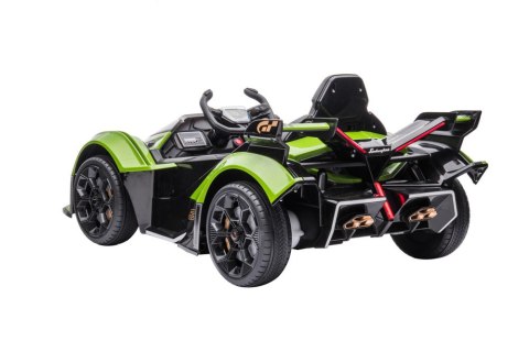 Samochód Na Akumulator Lamborghini GT HL528 Światła LED MP3 Pilot Zielony LEAN CARS