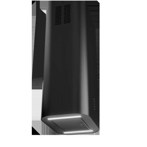 Okap kominowy AKPO WK-12 ELLIPSE 60 cm | LED | czarny mat