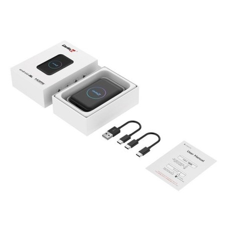 Carlinkit Adapter bezprzewodowy Lite S HDMI 4GB+32GB Android Auto/Carplay dla radioodtwarzaczy samochodowych czarny (OUTLET)