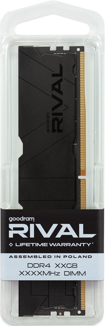 DDR4 16GB 3600MHz UDIMM goodram RIVAL Deep Black