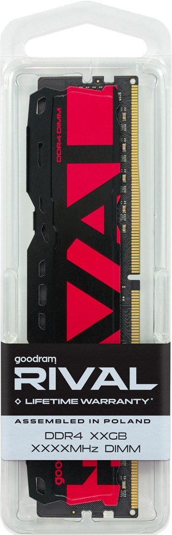 DDR4 2x8GB KIT UDIMM goodram RIVAL Radiant Red