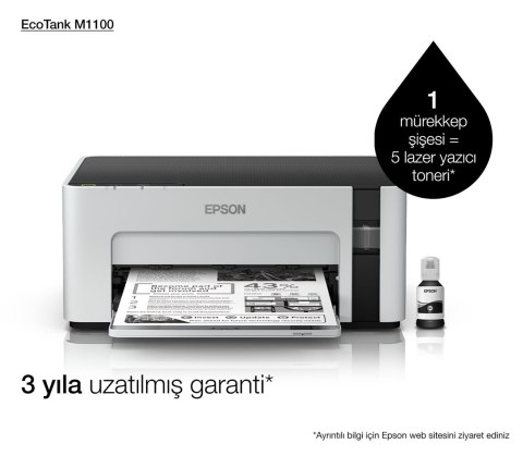 Drukarka atramentowa Epson EcoTank M1100 (OUTLET)