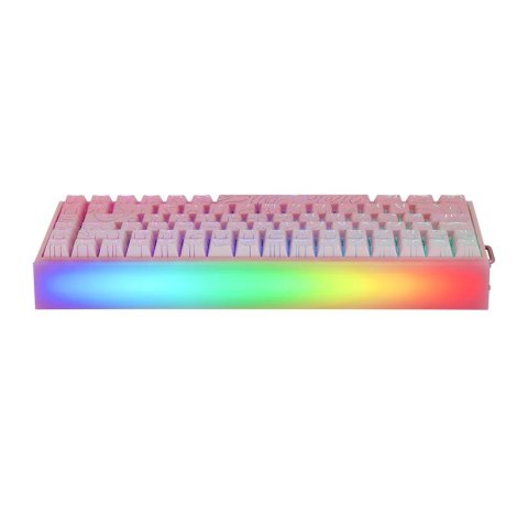 Klawiatura gasket HERO84 HE PINK+Gradient+Contour Dragon King switch RGB AULA