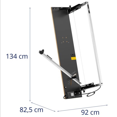 Maszyna do cięcia styropianu nóż termiczny dł. 1070 mm gł. 350 mm 160 W
