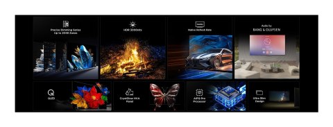 Telewizor TCL 50C7K QD-Mini LED 50" 4K Ultra HD Google TV Dolby Atmos DVB-T2 Czarny (OUTLET)