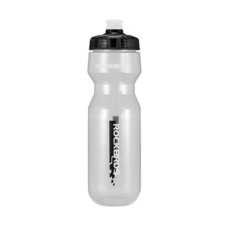 Bidon rowerowy butelka 750 ml - przezroczysto czarna