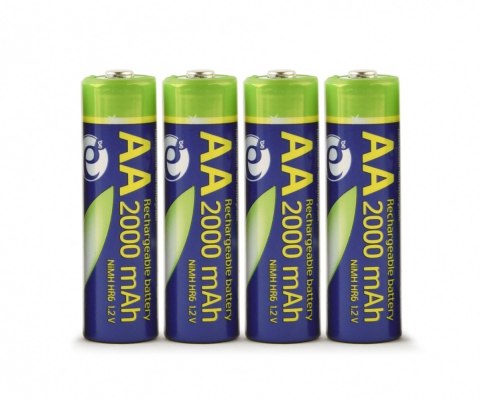 Akumulatory AA (gotowe do użycia), 2000mAh, blister 4 sztuki