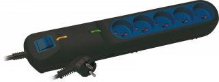 Listwa przeciwprzepięciowa LF 2001A, 3L, 3m czarna