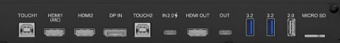 Monitor interaktywny 75 cali TE7515A-B2AG, VA,4K,40pkt,550cd,DeepContrast-IR+, HDMI x2,DP,USB-C, 2 x 20W, OPS Slot x1, 5xUSB,