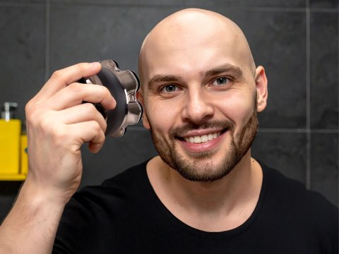 ELDOM GOLARKA DO GOLENIA G60 7-OSTRZY WYŚWIETLACZ LED, BLOKADA PODRÓŻNA PRZYCIKÓW IPX6, CZS PRACY 120 MIN