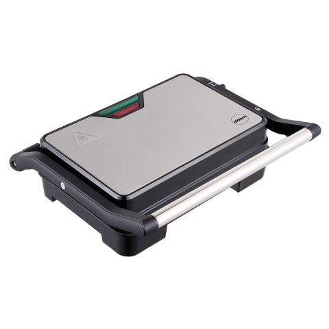 ELDOM GRILL KONTAKTOWY GK110 800W CZARNO-SREBRNY