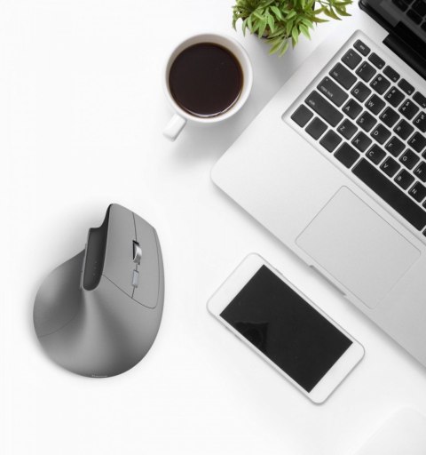 Mysz ergonomiczna multi device EWM-700 grafitowa