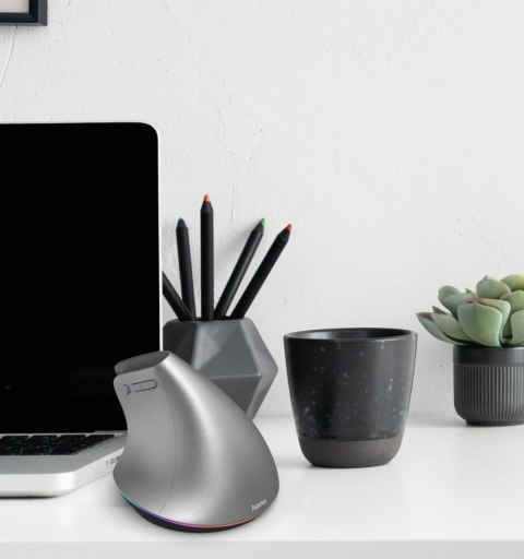 Mysz ergonomiczna multi device EWM-700 grafitowa