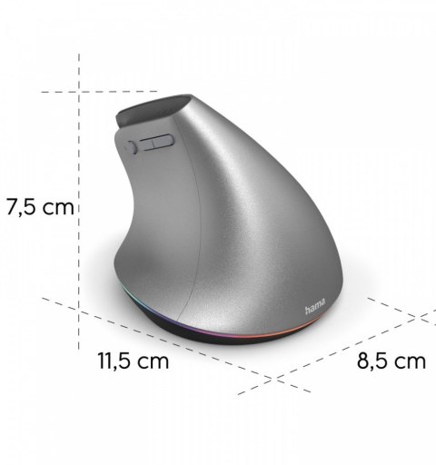 Mysz ergonomiczna multi device EWM-700 grafitowa