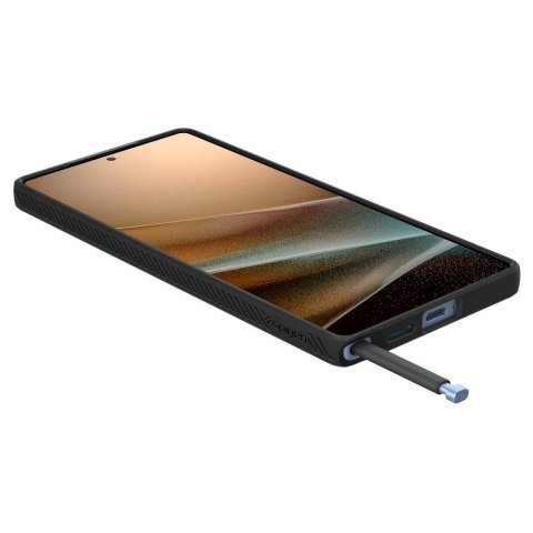 Etui pokrowiec na Samsung Galaxy S25 Ultra Liquid Air - czarne