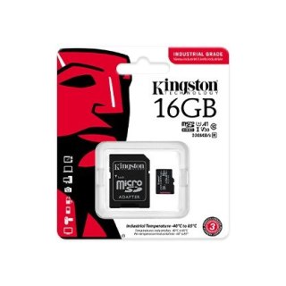 Karta pamięci microSD 16GB CL10 UHS-I Industrial