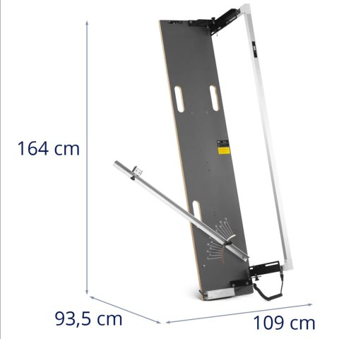 Maszyna do cięcia styropianu z nożem termicznym dł. 1350 mm gł. 350 mm 200 W - zestaw