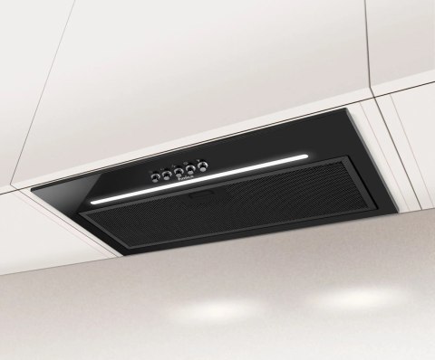 Okap do zabudowy AMICA OMP6255BG 60 cm | LED | czarny