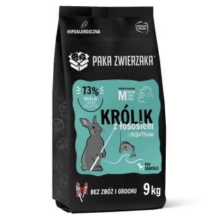 Paka Zwierzaka Seventh Heaven Królik z łososiem ''M'' 9kg (OUTLET)