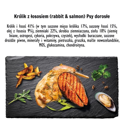 Paka Zwierzaka Seventh Heaven Królik z łososiem ''M'' 9kg (OUTLET)