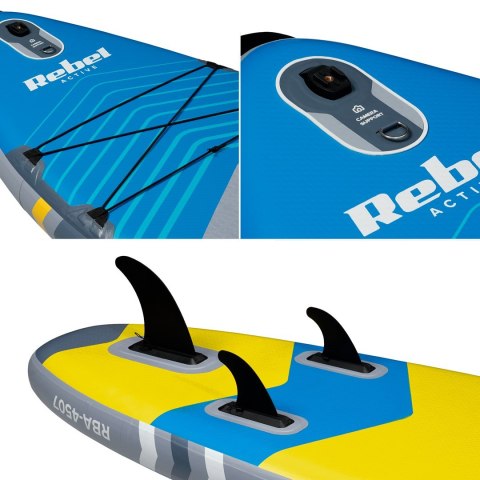 Deska SUP REBEL ACTIVE RBA-4507 - niebieska (OUTLET)