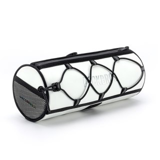 Torba rowerowa wałek na kierownicę wodoodporna 1.5 l - biała