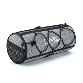 Torba rowerowa wałek na kierownicę wodoodporna 1.5 l - szara