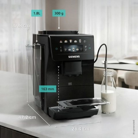 Ekspres ciśnieniowy Siemens EQ600 iAroma TP603E08 15bar