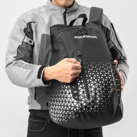 Plecak na kask z uchwytem 14.5 l - czarny