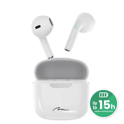 Słuchawki Media tech MT3589W (douszne; Bluetooth; z wbudowanym mikrofonem; kolor czarny