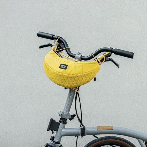 Torba rowerowa na kierownicę lub ramię typu banan 1.8 l - żółta