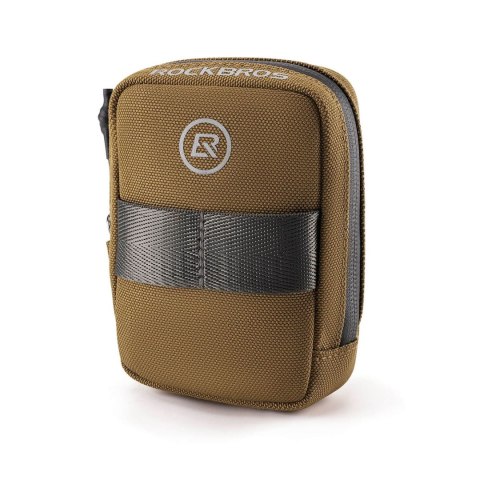 Torba rowerowa podsiodłowa 0.35 l - brązowa