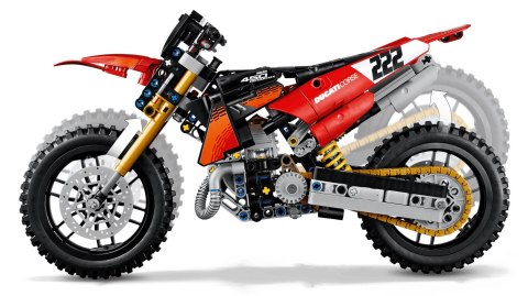 LEGO Technic 42238 - Motocykl Ducati Desmo450 MX Factory