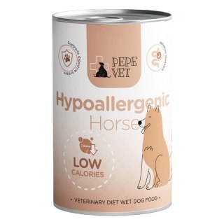 Paka Zwierzaka Pepe Vet Karma mokra Hypoallergenic Horse 400g