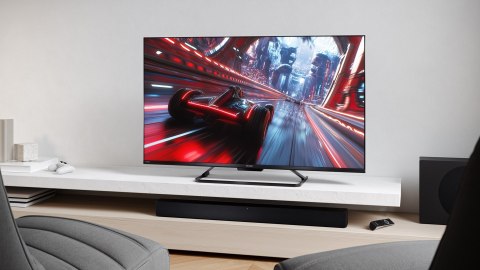 Telewizor SHARP 43HR7265E QLED 43" 4K Ultra HD Google TV Dolby Digital Plus DVB-T2 Czarny (OUTLET)